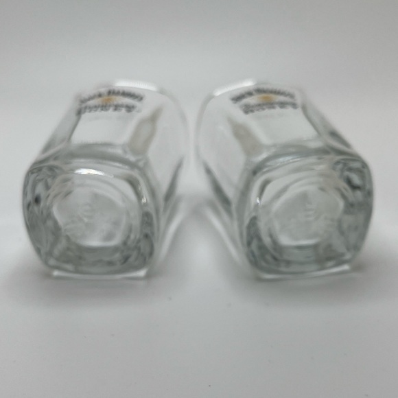 🔥Jack Daniels Whiskey 2 Tennessee Honey Clear Glass Gold Honey Bees Shot Glasses - Picture 5 of 5